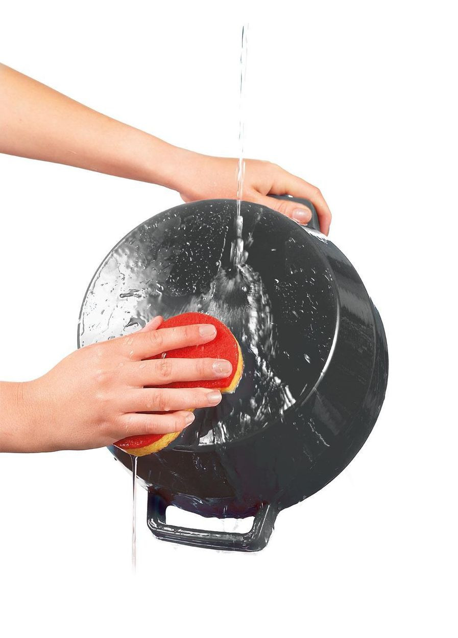 Каструля чавунна з кришкою 6.3л (SC4AC28/6641 Slow Cook grey) Pyrex (322196647)