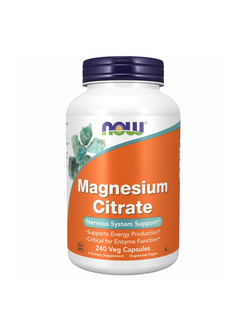 Magnesium Citrate - 240 vcaps Now Foods (369399094)