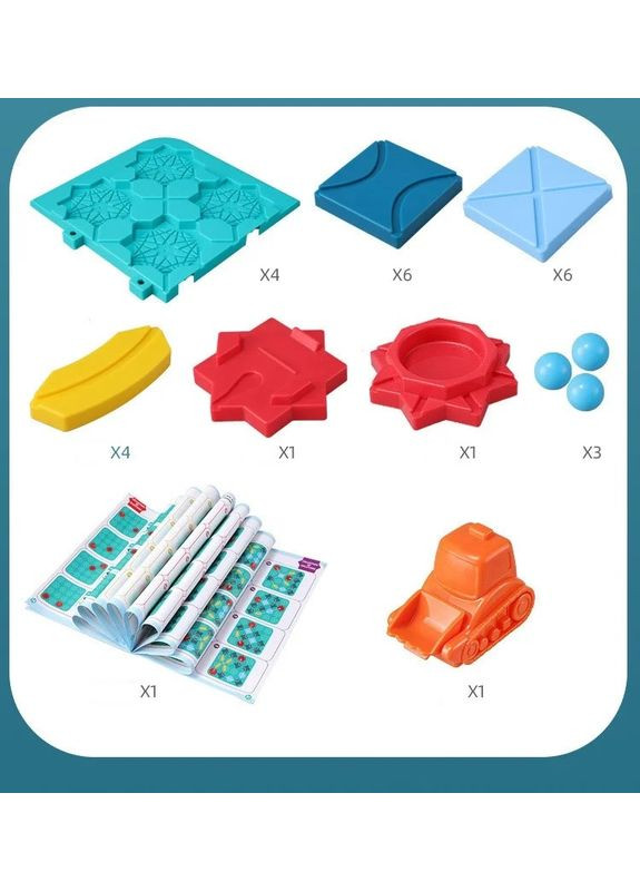 Головоломка Автолабиринт – Учебный лабиринт с машинками для развития логики и моторики No Brand (362453216)