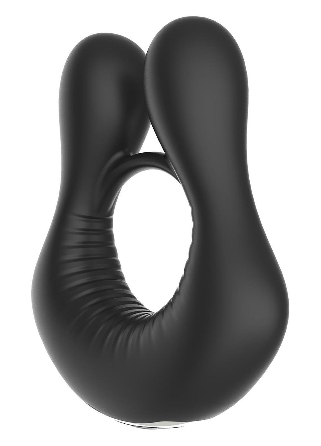 Кільце ерекційне для пеніса з вібрацією чорне Dreamtoys (328452983)