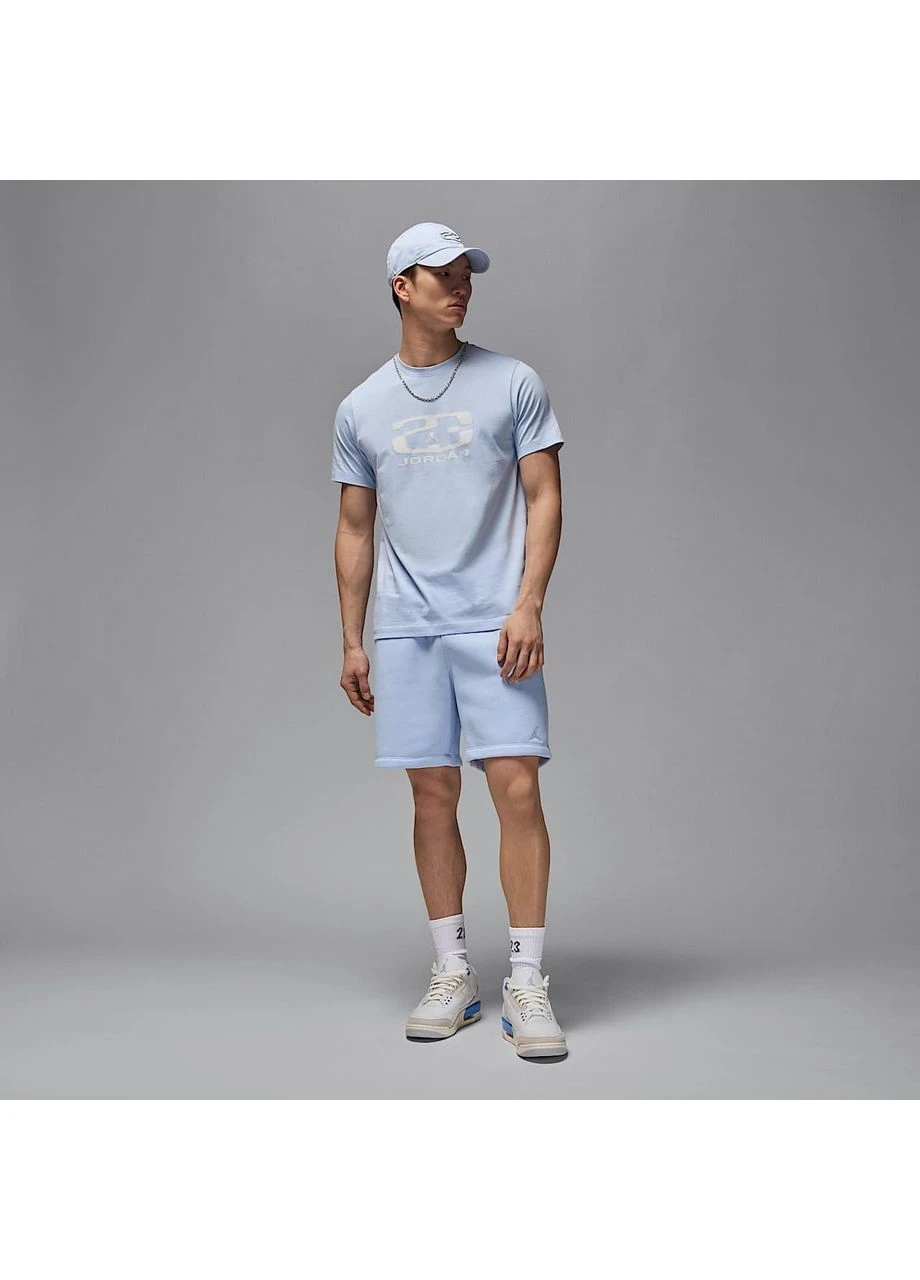 Голубая футболка flt ess hbr ss crew light blue hj2340-407 Air Jordan