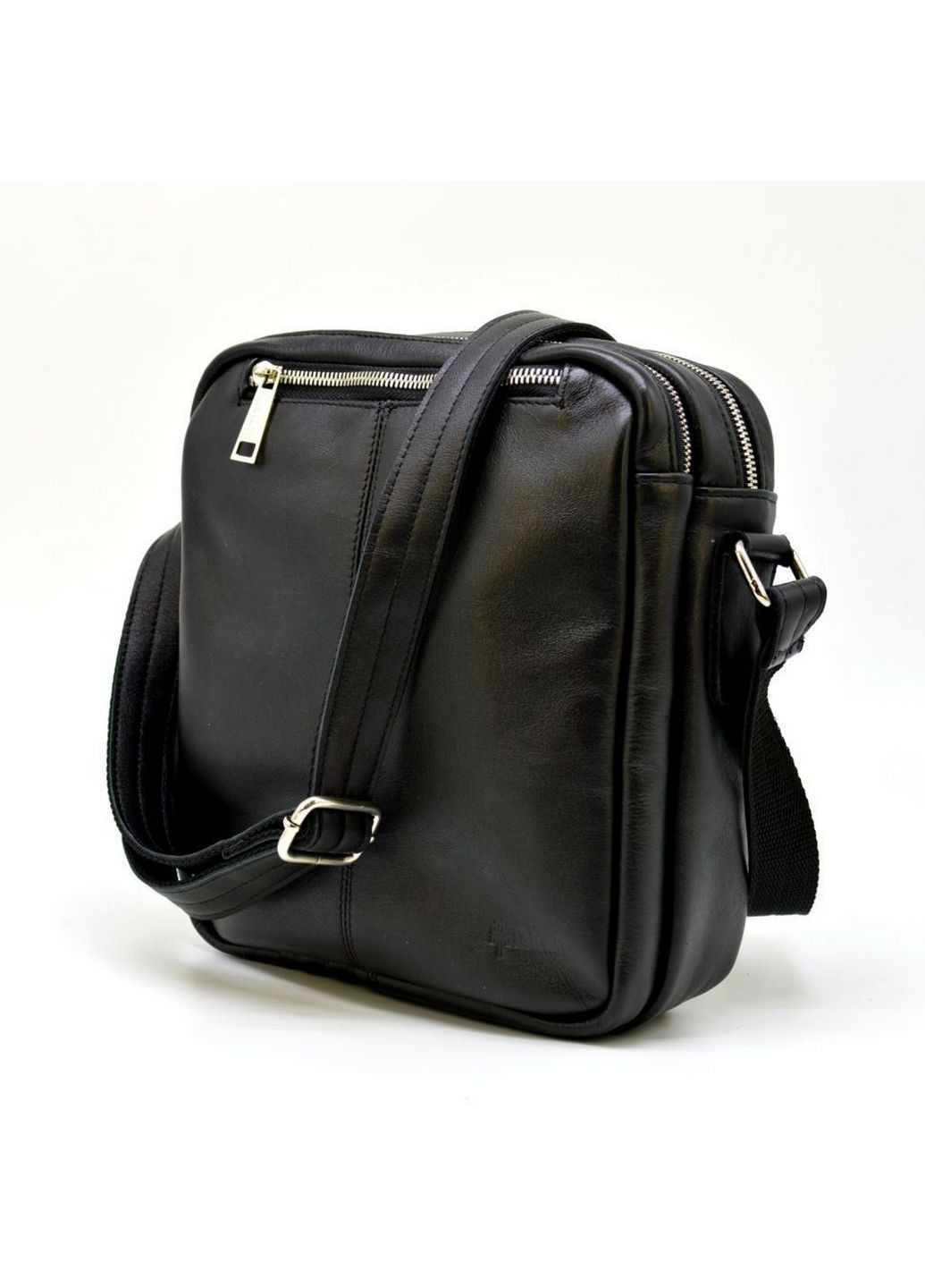Чоловіча шкіряна сумка через плече 24х26х7 см TARWA (315871269)