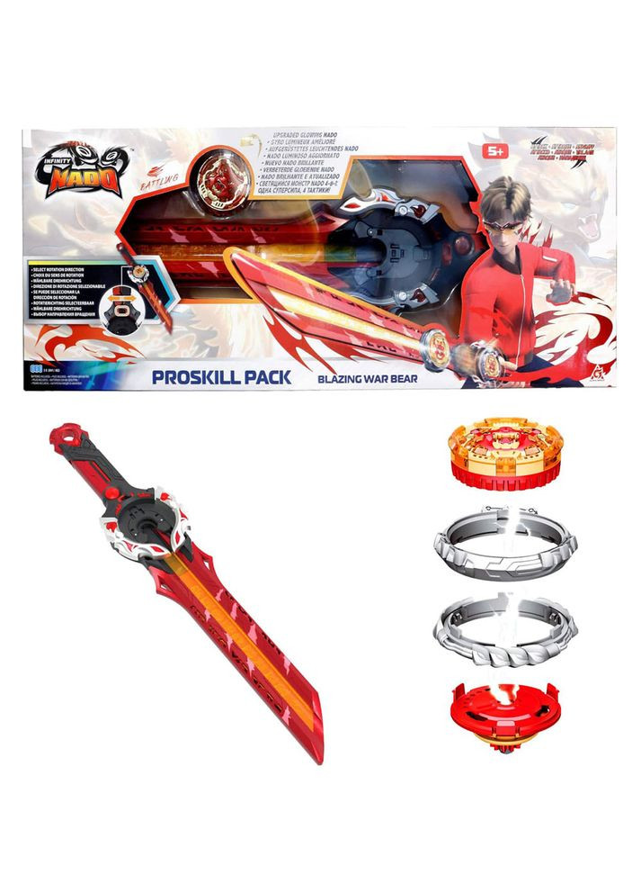 Набор с мечом VI серии Proskill Pack – Blazing War Bear Огненный боевой медведь (EU654212) Infinity Nado (322905957)