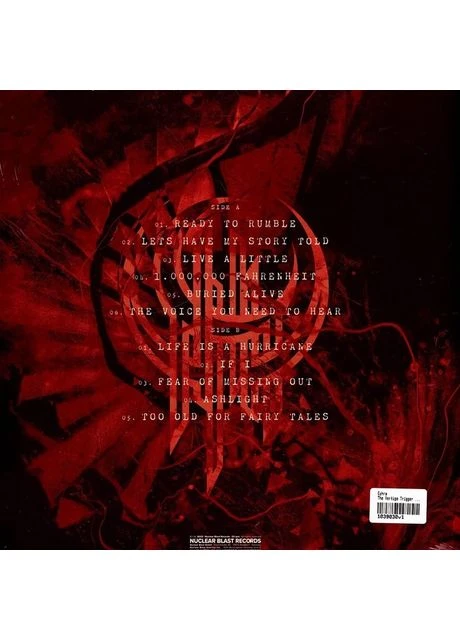 Виниловая пластинка Cyhra – The Vertigo Trigger (LP, Album, Limited Edition, Orange Vinyl) (4065629650971) No Brand (369738338)