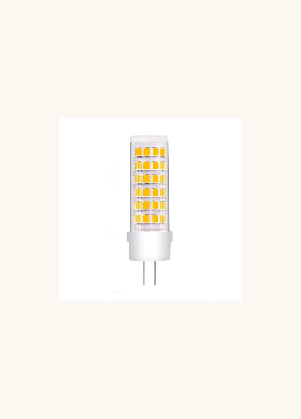 Лампа светодиодная 5W 12V 500lm 4000K G4 16x53mm капсула [4262380664890] LED-G4-0540(12) Eurolamp (337147691)