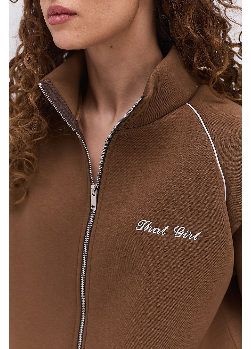 Жіночий спортивний костюм зимовий з вишивкою That girl Arjen (366081463)