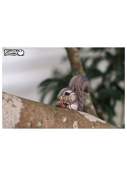 Пазл (XEG-041) Eugy 3D Зоопарк Бурундук (366066915)