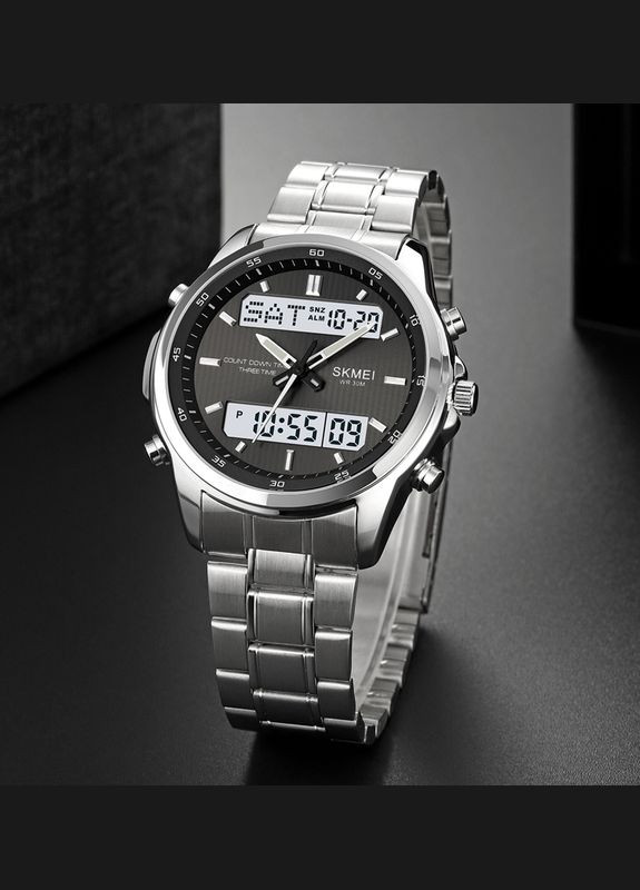 2049SIWT Silver-White Skmei (372950354)