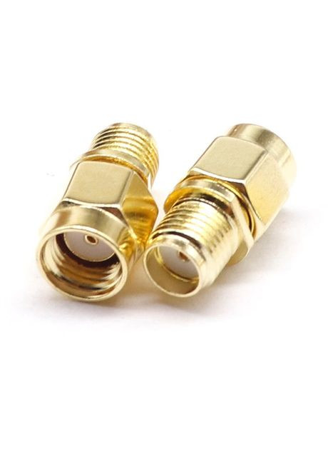 SMA перехідник з RP-SMA male на SMA female без штирків з 2-х сторін (100847) OEM (326803244)