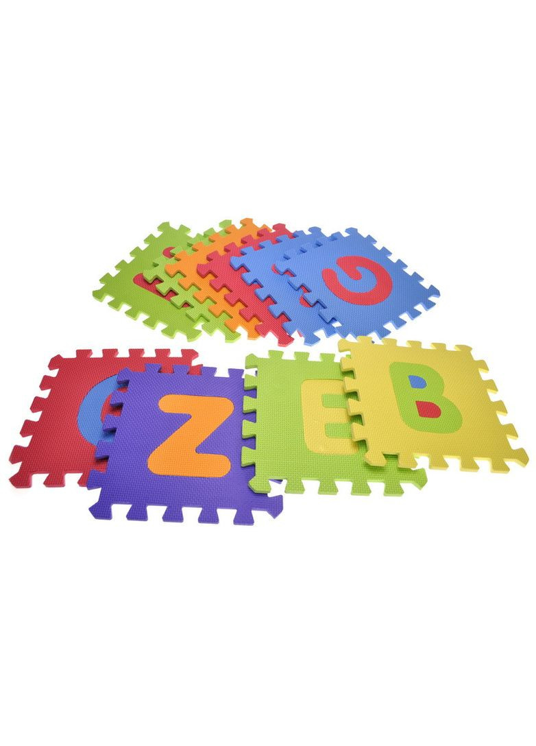 Килимок пазл дитячий з вкладишами 10 елементів 2910 г.29*29см No Brand (362432679)
