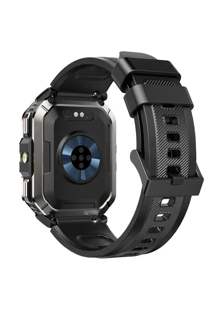 Смарт-годинник W70 Pro Black 2.01-inch 900mAh LED Flashlight + Компас Blackview (371736787)