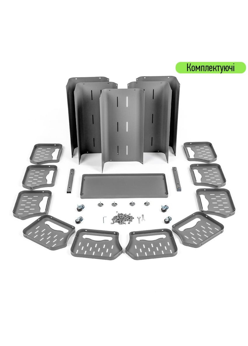 Стелаж універсальний для зберігання п'ятиярусний 60*30*123см SW-00002261 No Brand (328633411)