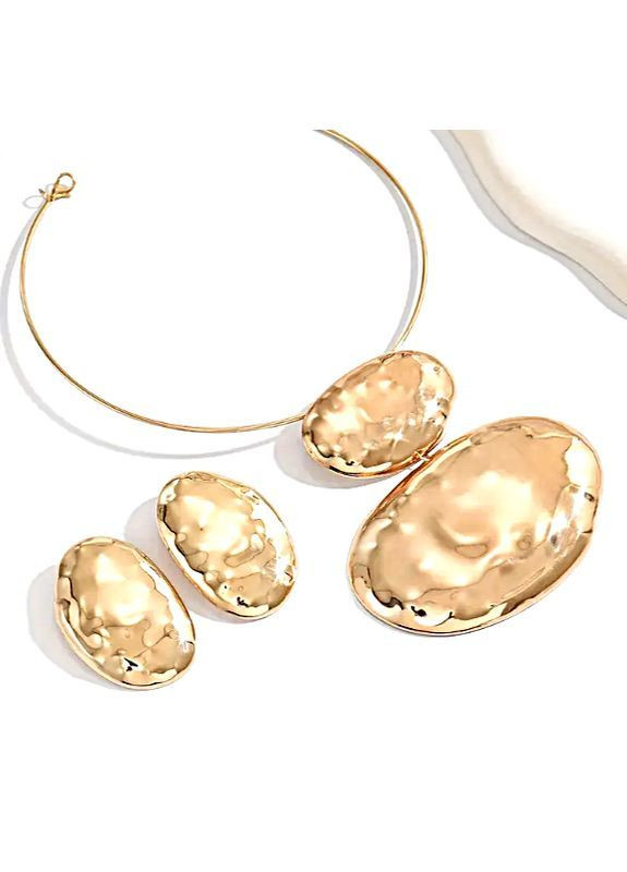 Комплект бижутерии акцентный Колье и браслет No Brand (368770352)