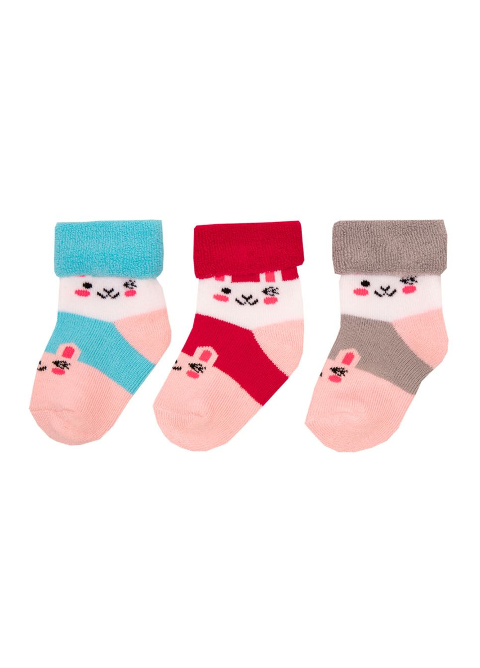 Детские носки для девочки махра NSD-503 (6 пар) Габби (301126340)