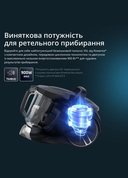 Пылесос Compact Power XXL Classic + Kit RO4B25EA Rowenta (336955245)