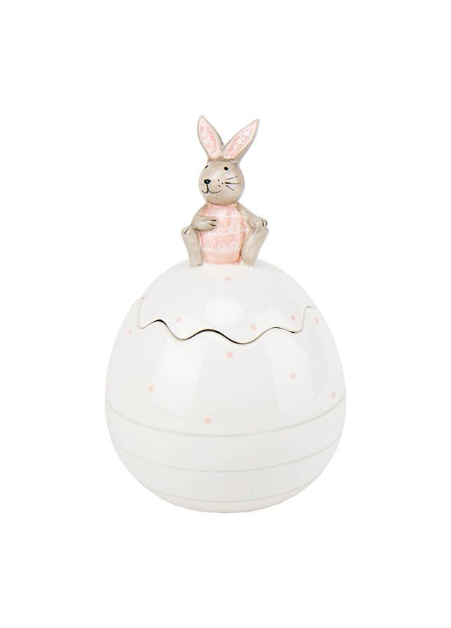 Емкость для хранения "Веселый кролик" цвет белый ЦБ-00243830 No Brand (282718722)
