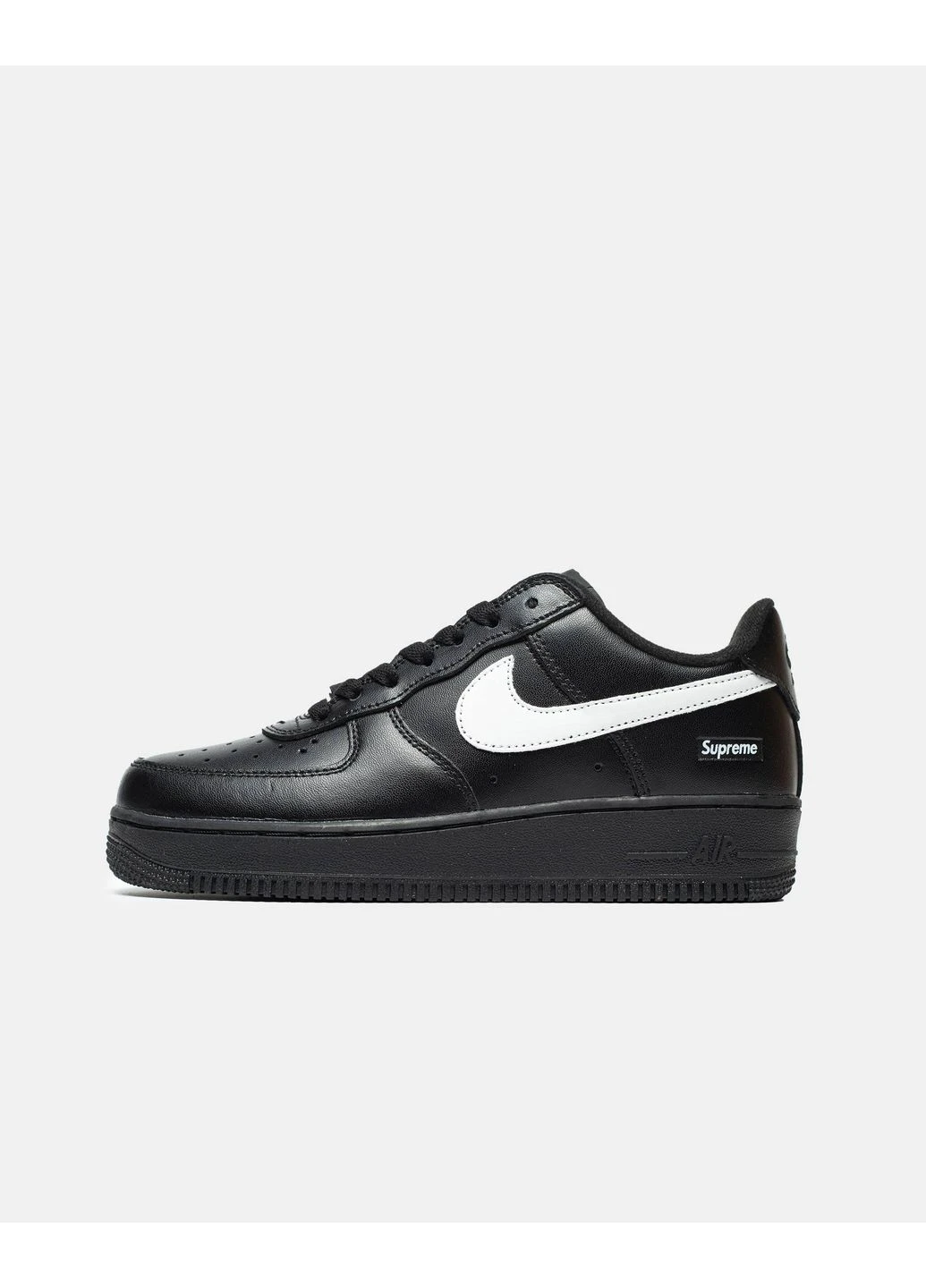 Комбіновані всесезонні air force 1 low x supreme ʼ2025 black white No Brand