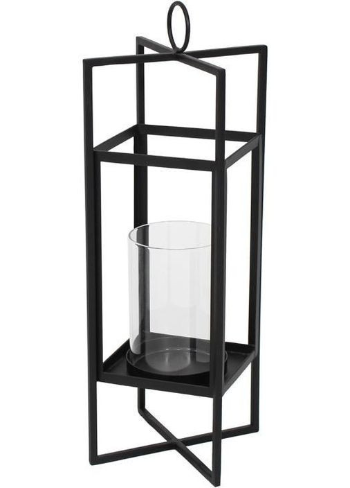 Подсвечник металлический "Ravenna Teco" 43см со стеклянной колбой Bona (297201477)