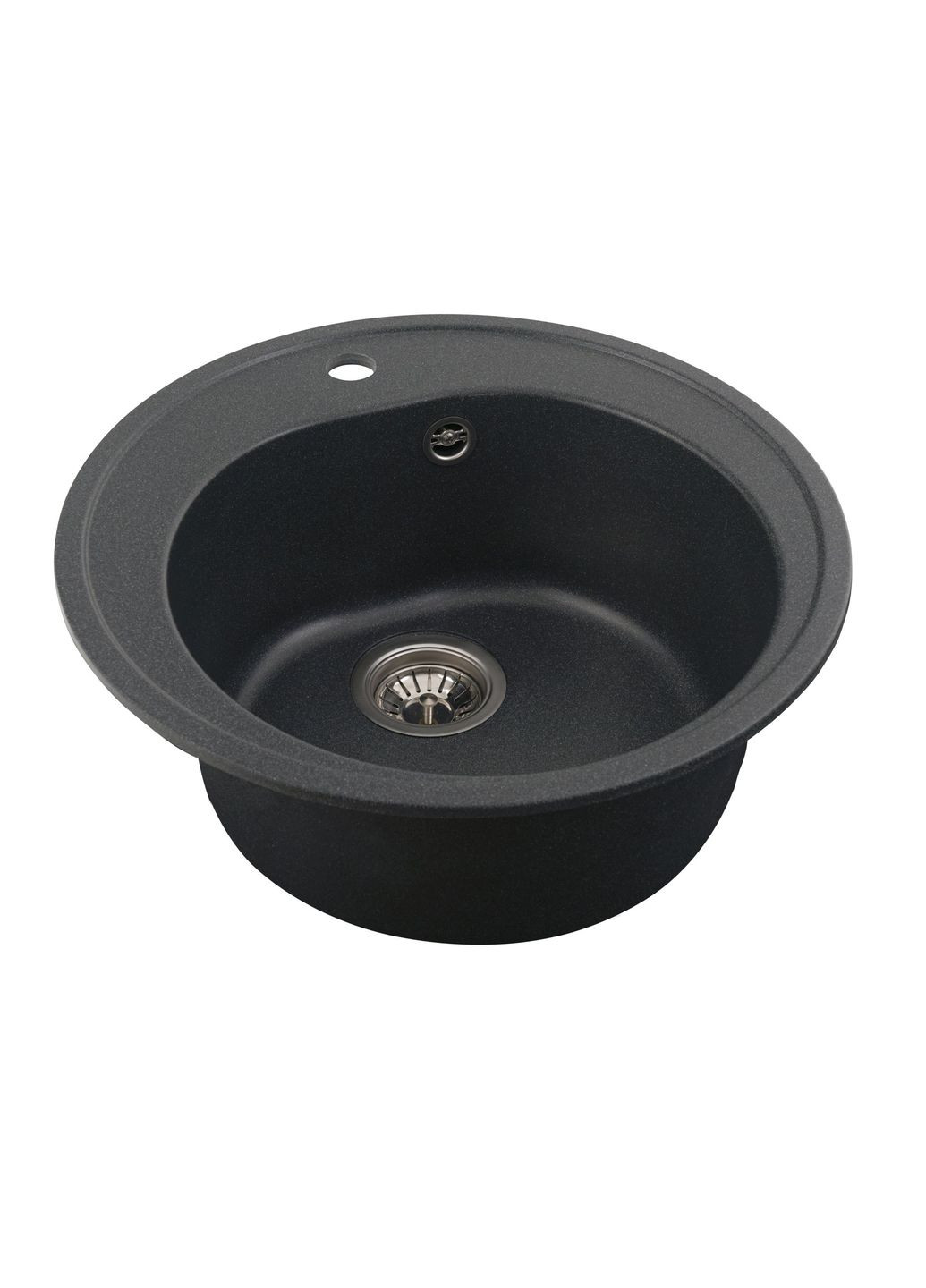 Гранітна мийка для кухні LUNA 510 матова Антрацит Valeso (358059086)