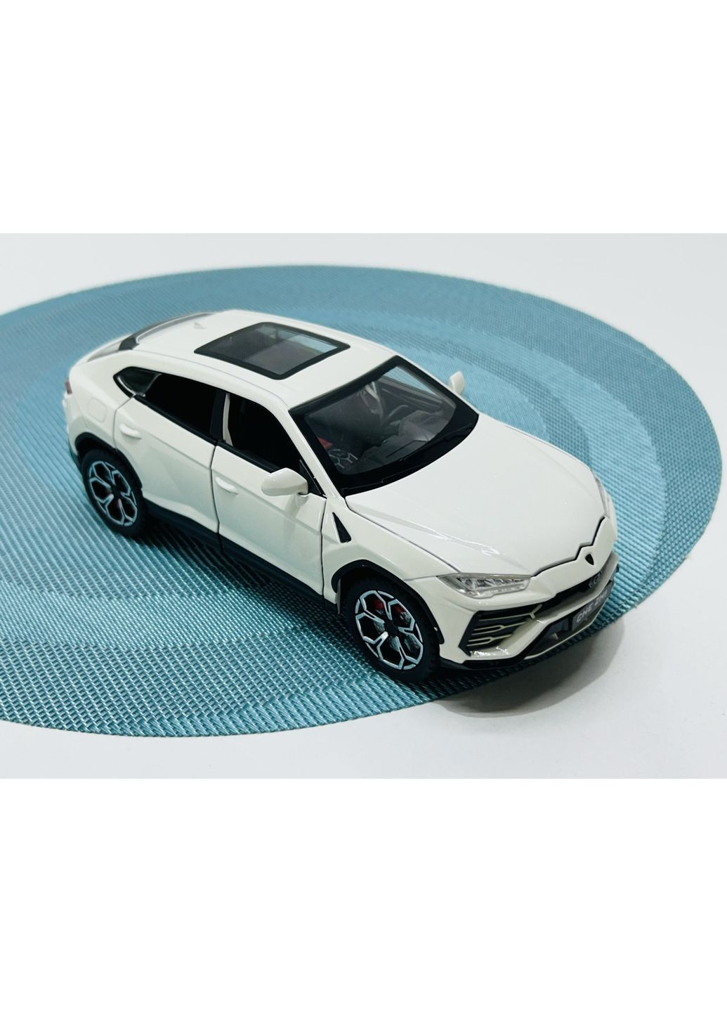 Машинка металлическая TK Union Lamborghini Urus инерционная открываются двери капот багажник 1:24 Белая (GT - 06441) TK Union Group (361205642)