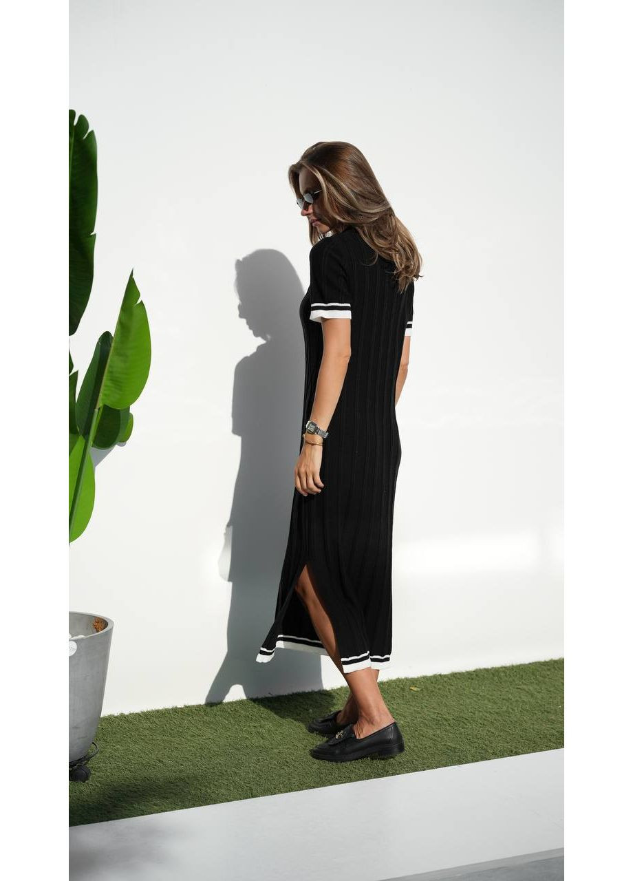 Чорна повсякденний сукня жіноча Україна однотонна