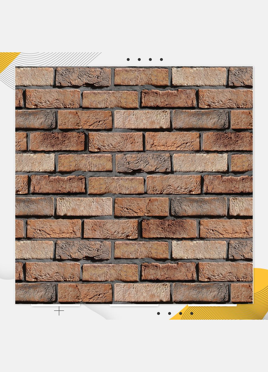 Пластиковий кутовий 2d фотофон, 60x60см - №62213 PolyPlast (354371962)