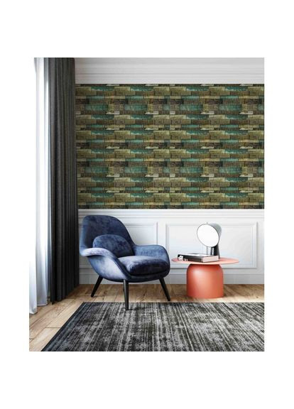 Самоклеюча 3D панель Катеринославська цегла "Камуфляж" 770x700x5мм Loft Expert (307287166)