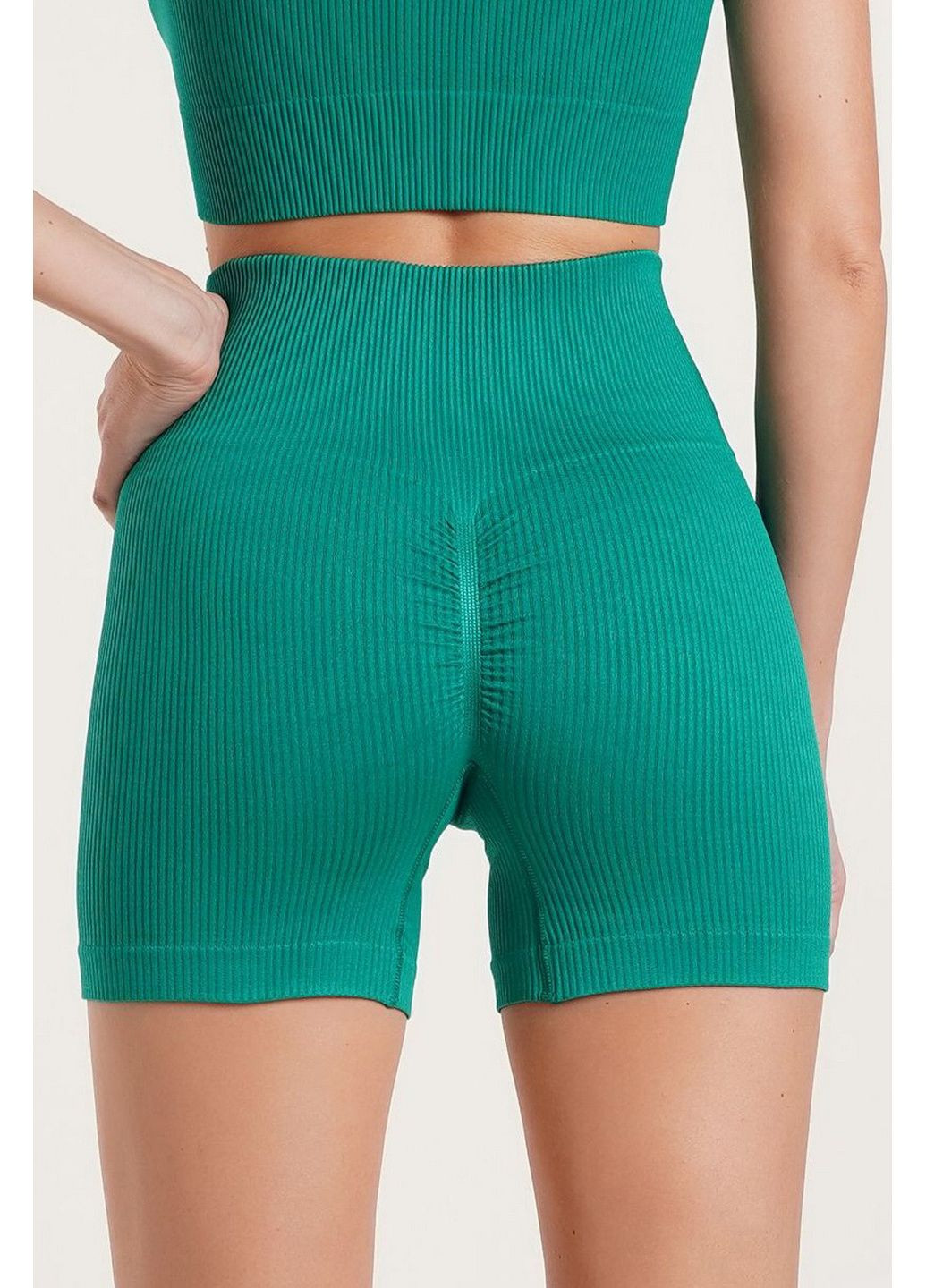 Шортики в рубчик с эффектом пуш-ап Shorts Rib Shape Giulia (366300570)