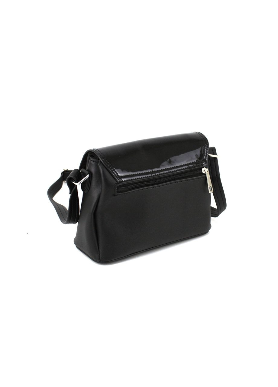 Небольшая каркасная женская сумка кросс-боди 836531239 черная Voila (309161358)