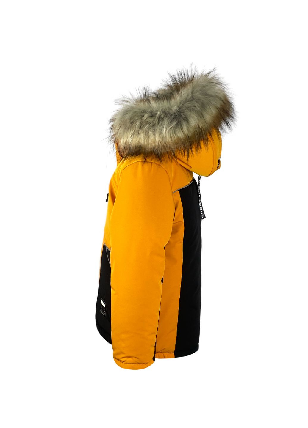 Желтая зимняя джуниор No Brand