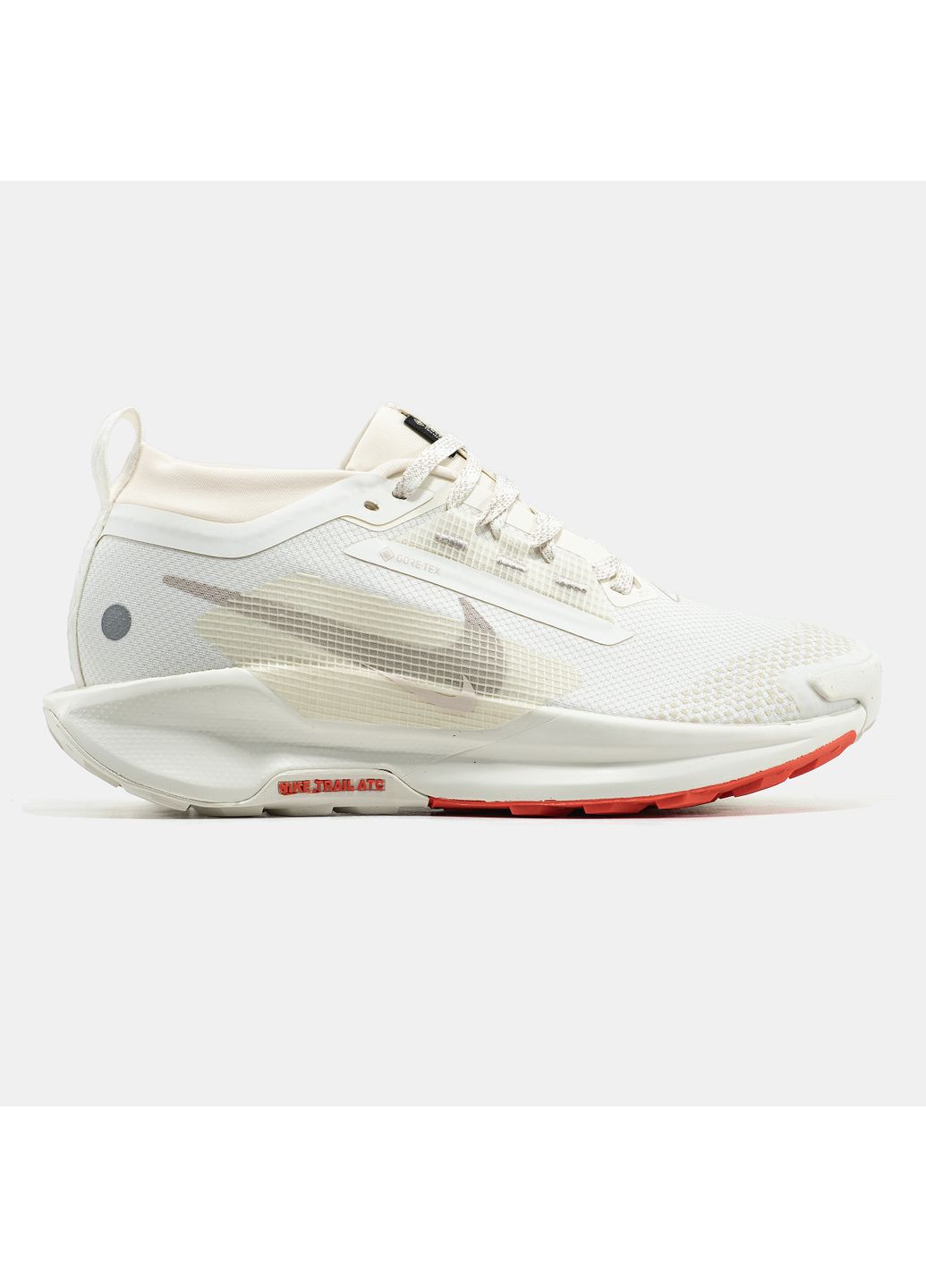 Белые демисезонные кроссовки мужские nike pegasus trail 5 gtx white red gore-tex | найк зум пегасус треил 5 белые No Brand