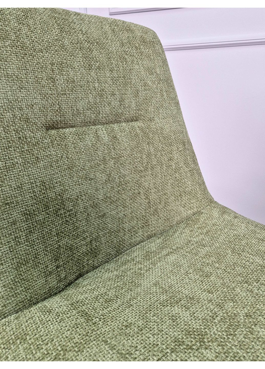 Стілець KIWI Чорний каркас / Темно-зелена тканина Intarsio (372178880)