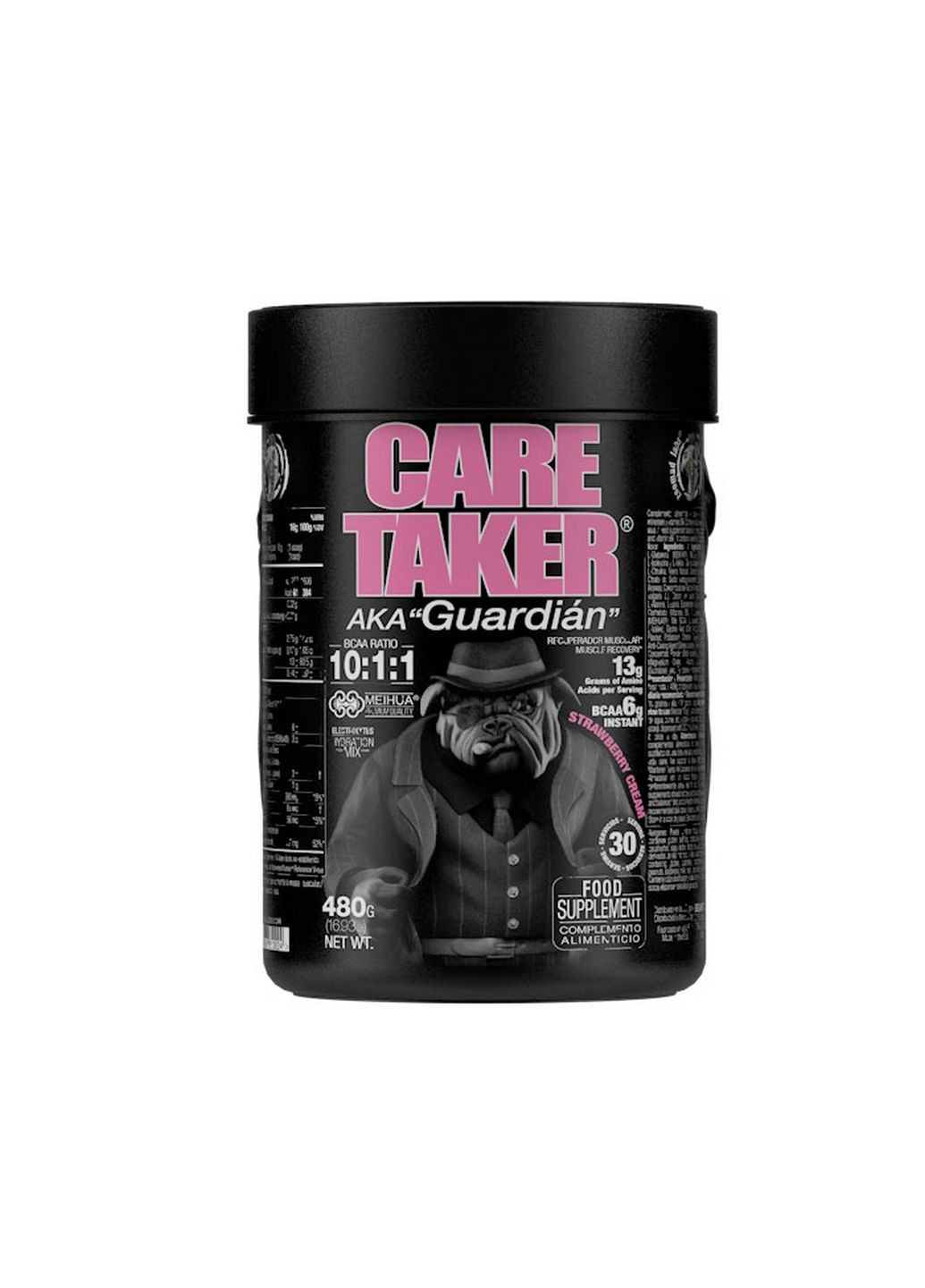 Амінокислота Labs Caretaker BCAA, 480 грам Полуничний крем Zoomad Labs (293416333)