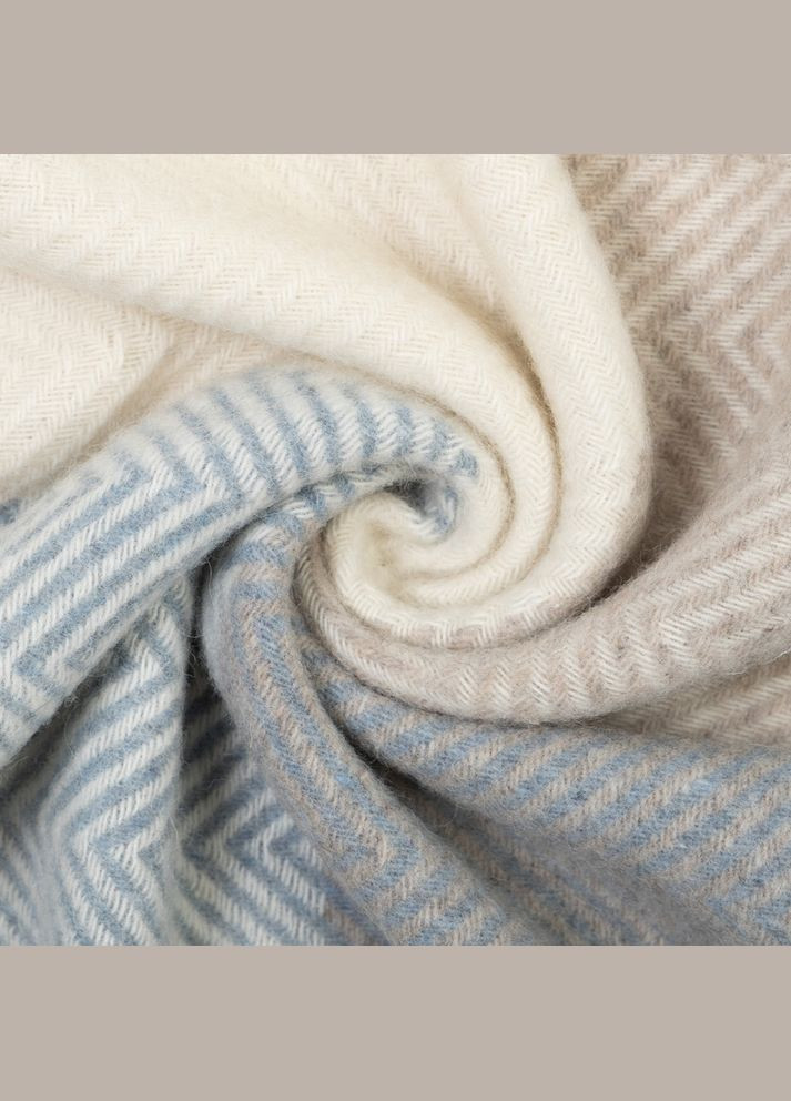 Плед вовняний Клітина 140 x 200 см (4499) Love You (334005141)