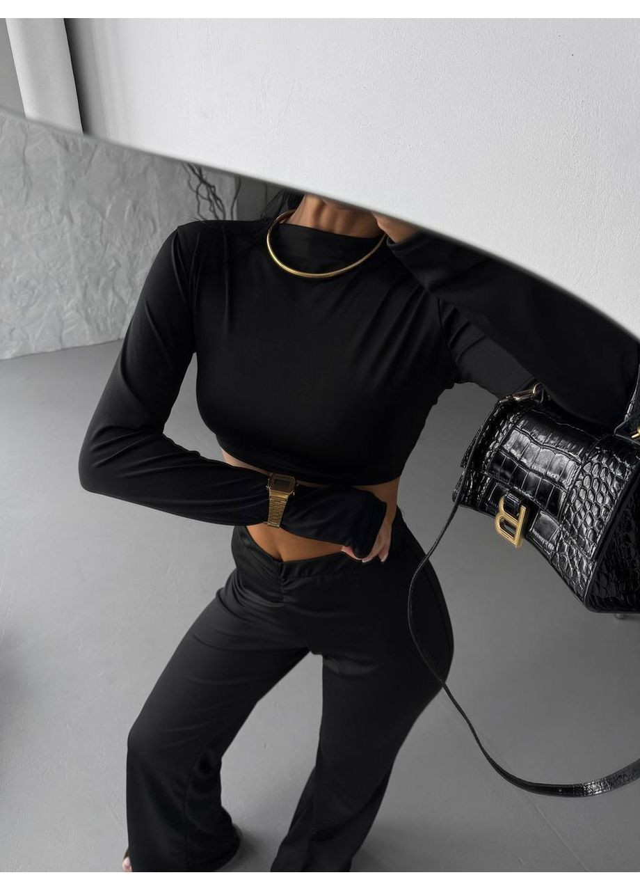 Женский костюм с топом и брюками свободного кроя. Avanti (360640946)