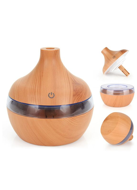 Увлажнитель воздуха ультразвуковой, аромадиффузор Air Humidifier KPY-25S Светлое дерево No Brand (340111880)