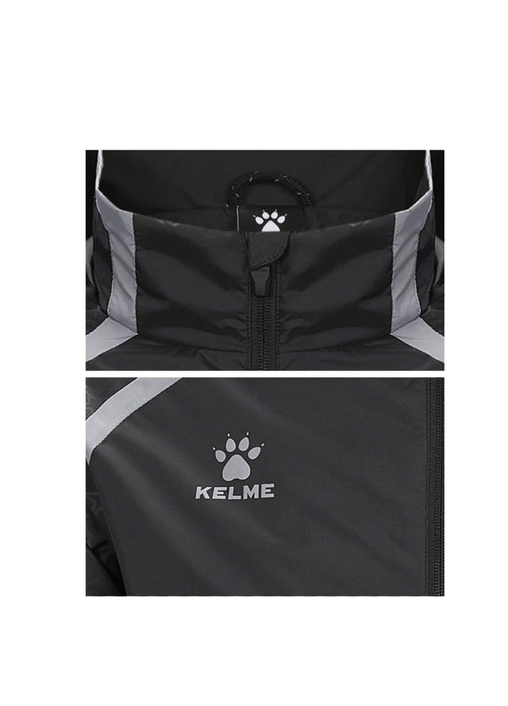 Черная демисезонная ветровка Kelme