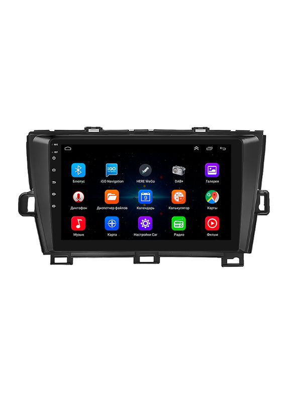 Штатна магнітола 9" для Toyota Prius III Рестайлінг (XW30) 2011-2015 1/16Gb/ Wi-Fi Base Прис 3шт Lesko (336205769)