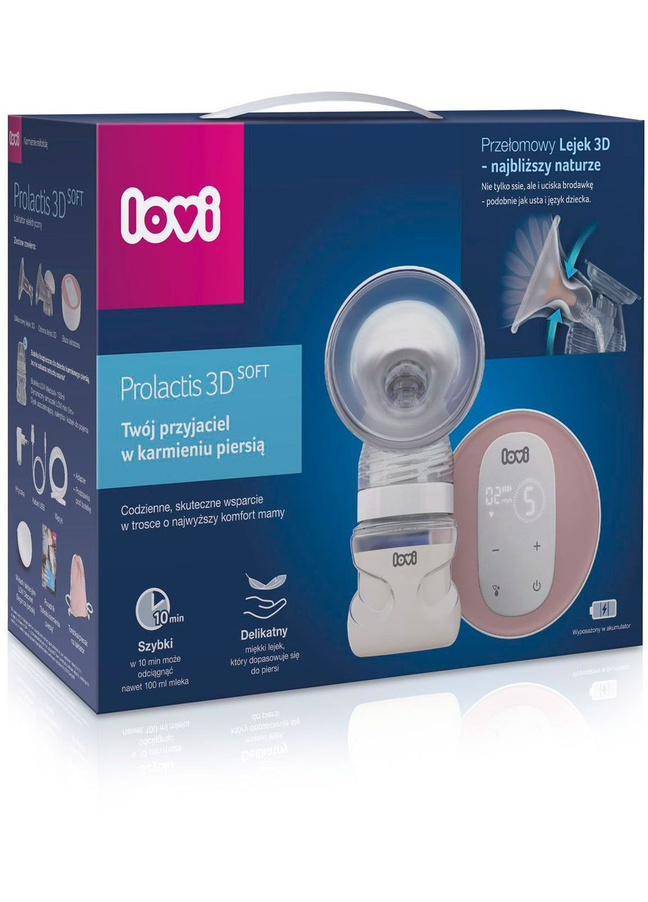 Молоковідсмоктувач Skin Prolactis 3D Soft двофазний електричний Lovi 50/050exp (328308962)