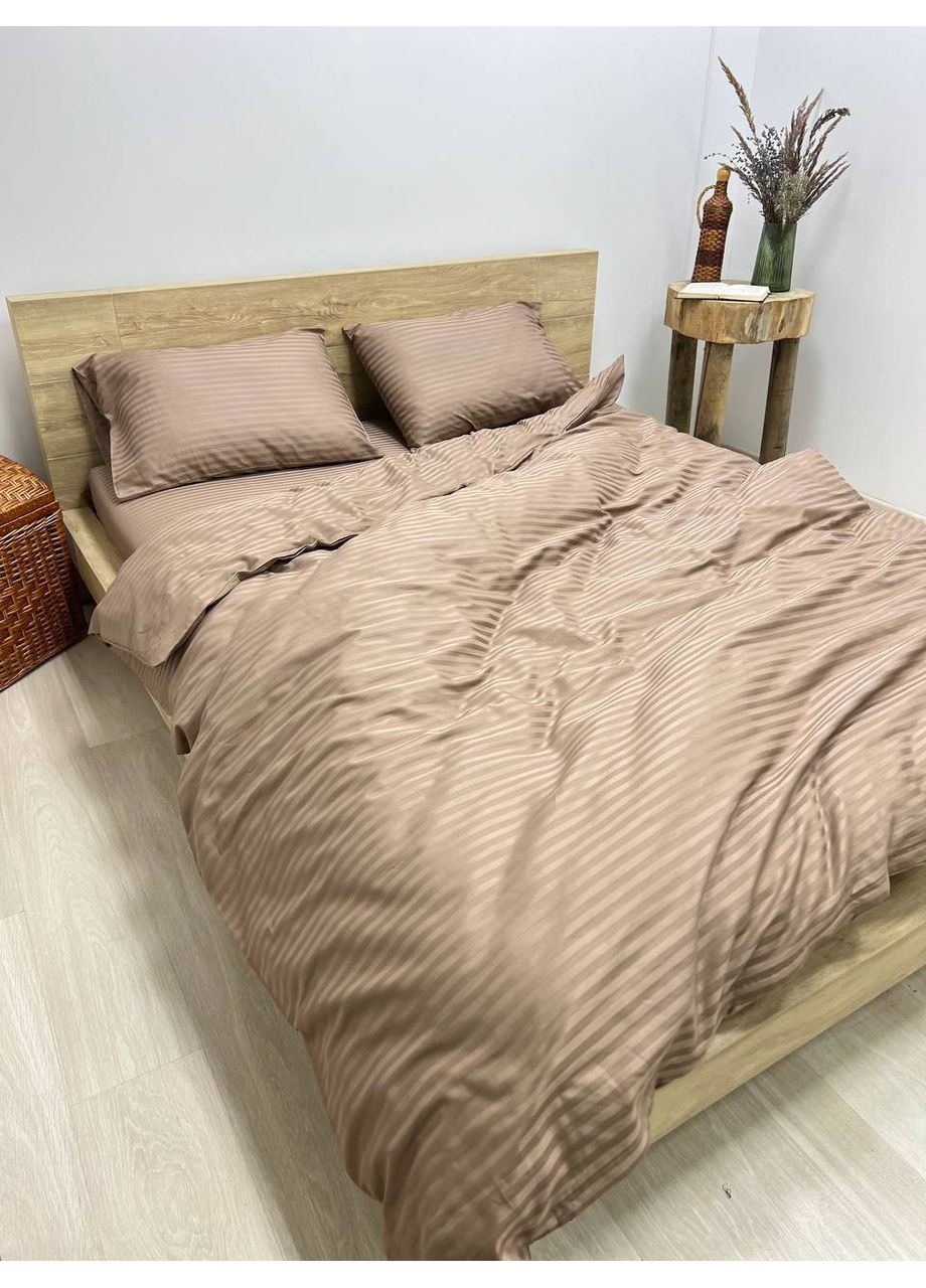 Комплект постільної білизни півтораспальний No Brand страйп (370864780)