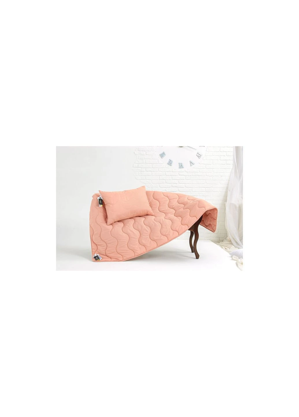Одеяло антиаллергенное 3M Thinsulate всесезонное №1731 Eco Light Coral 110x140 см (2200003709452) Mirson антиалергенна 3M Thinsulate всесезонна №1731 Eco L (379318692)