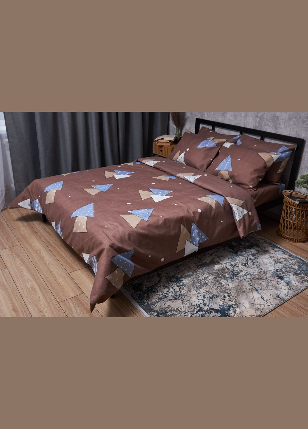 Комплект постельного белья Микросатин Premium «» King Size 220x240 наволочки 2х70х70 (MS-820005042) Moon&Star Amber Dream (293147901)