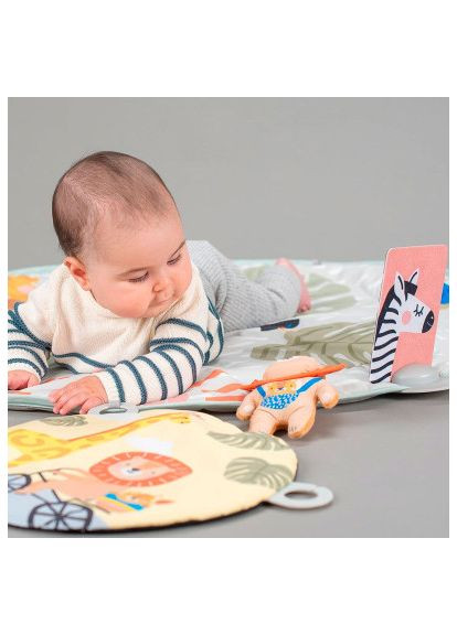 Детский коврик музыкальный с дугами - Приключения на 360° (12785) Taf Toys музичний з дугами - Пригоди на 360 (370017726)