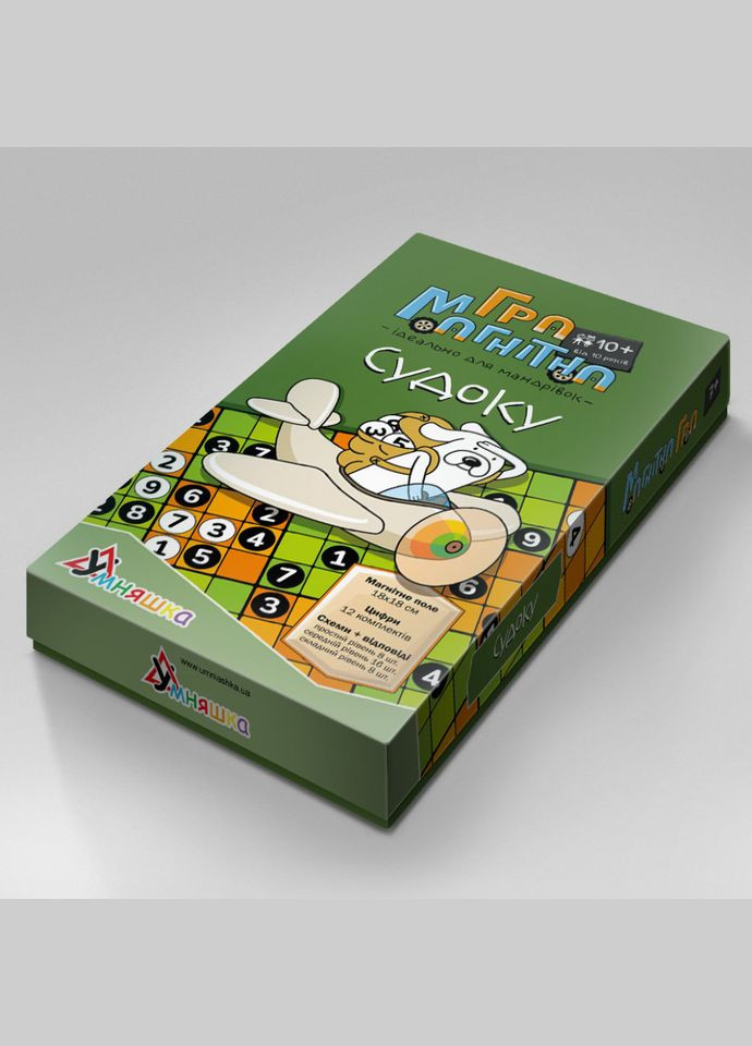 Дитяча магнітна гра "Судоку" 1432 від 10 років УМНЯШКА (304408132)