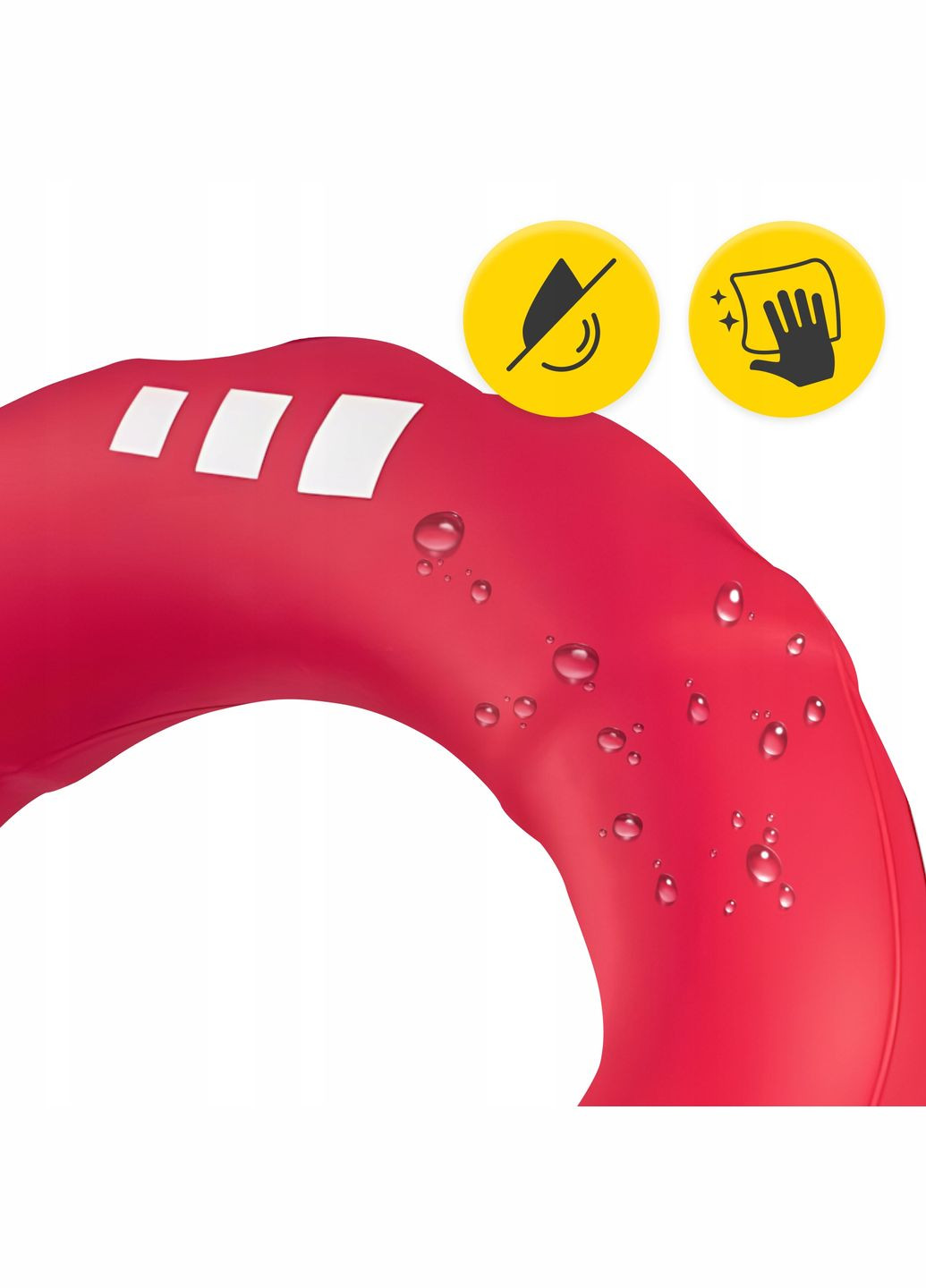 Эспандер кистевой силиконовый Hard 22 кг Red () 4FIZJO P-5907739313751 (340459240)