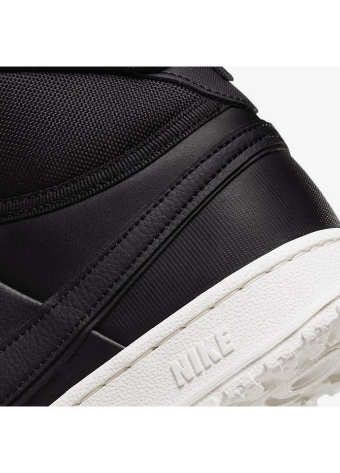 Чорні Зимовий кросівки court vision mid wntr Nike