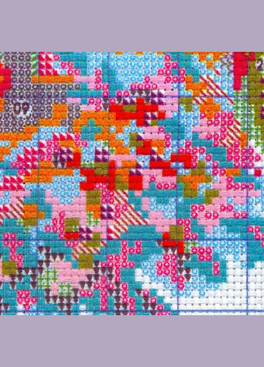 Набор для вышивания по нанесённой на канву схеме "Four seasons cats 4 Winter". AIDA 14CT printed 31*27 см Joy Sunday (313612971)