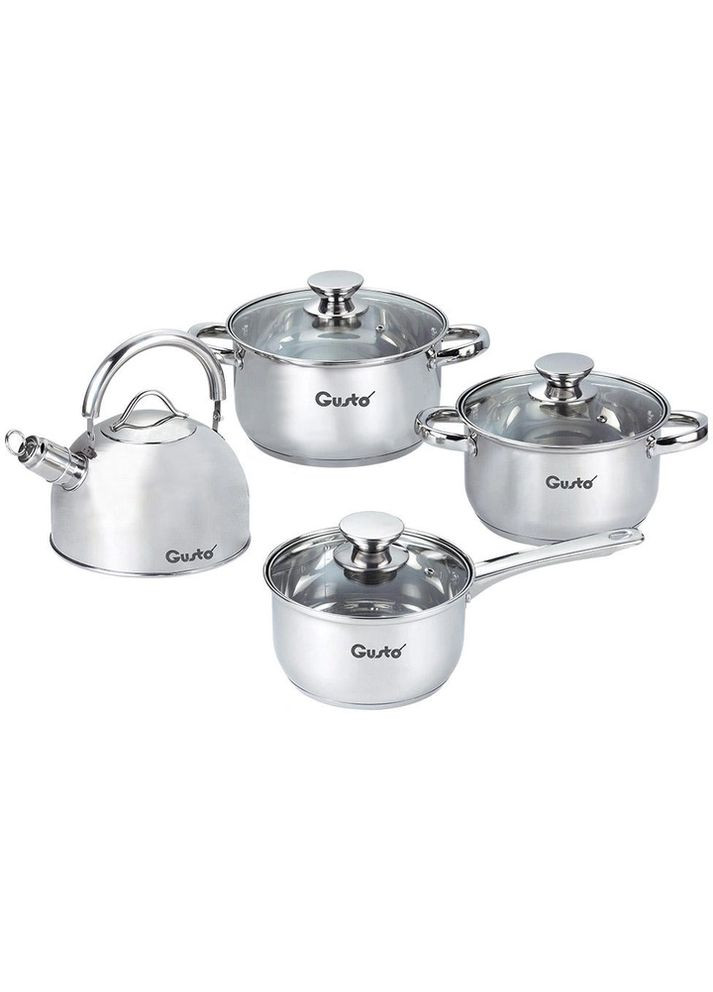 Набір посуду Nuovo 7 предметів GT-1304-07 (126778) Gusto (297707499)