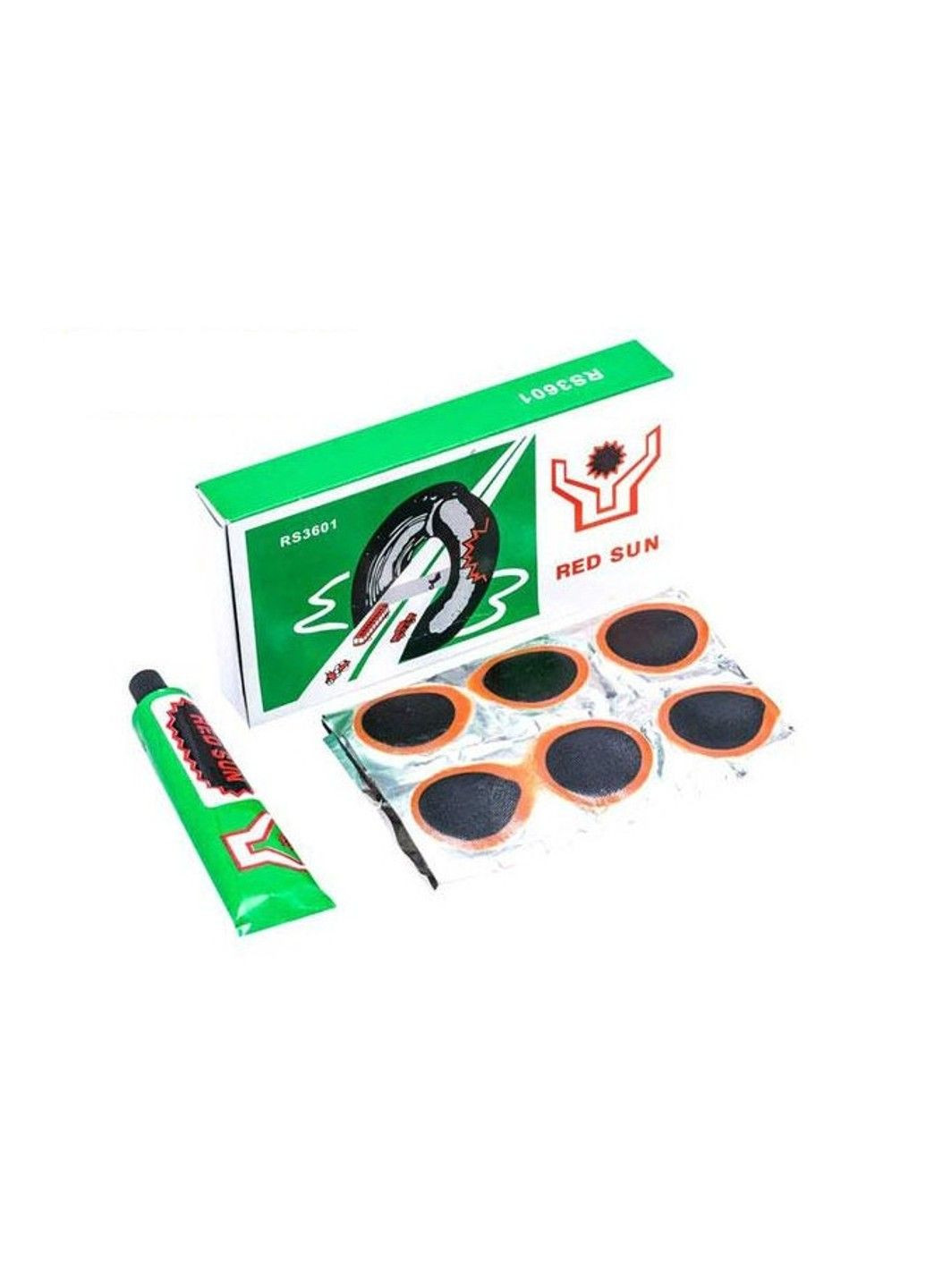Латки комплект 36 шт (35мм) з клеєм Red Sun (329726282)