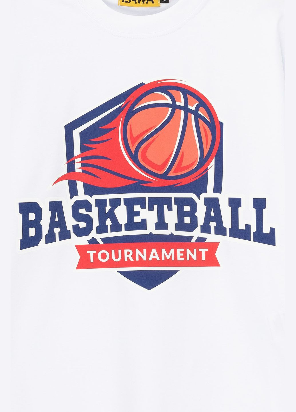 Белый демисезонный повседневный лонгслив LAWA